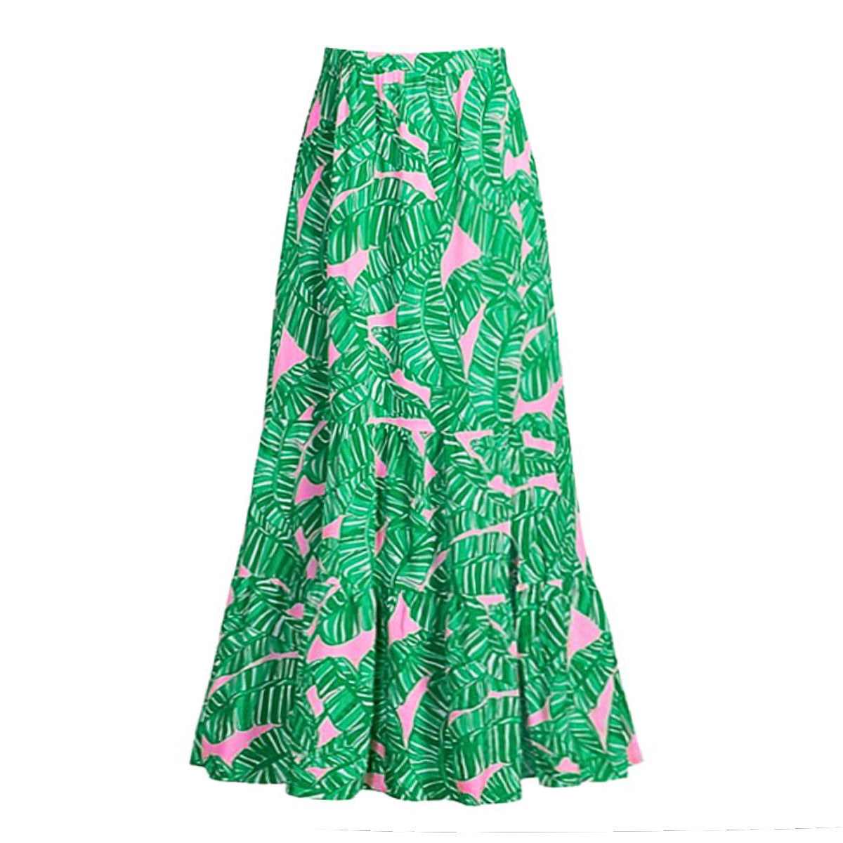 Print  Sleeveless  Small Ruffle Edge  One-Piece  Women's Swimwear