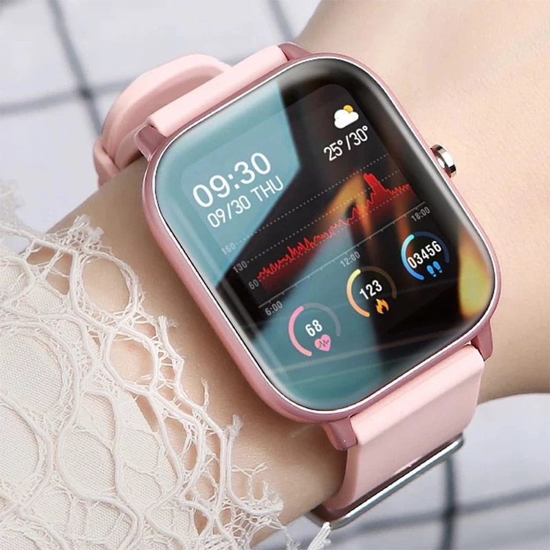 New Bluetooth Call Smart Watch Women Full Touch Bracelet Fitness Tracker Blood Pressure Smart Clock Men Smartwatch Ladies