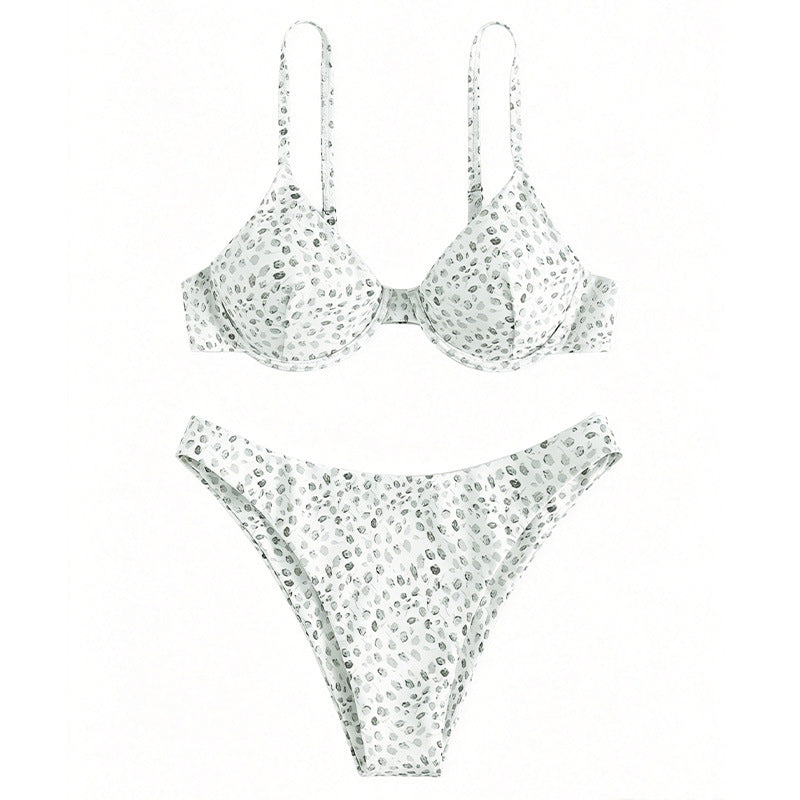 Dot Sexy Separated Bikini Swimwear for Women