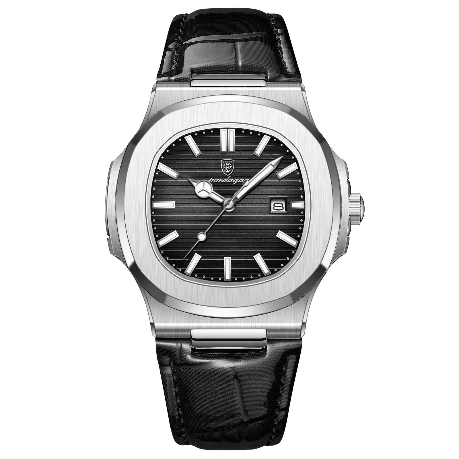 Men's waterproof luminous quartz watch