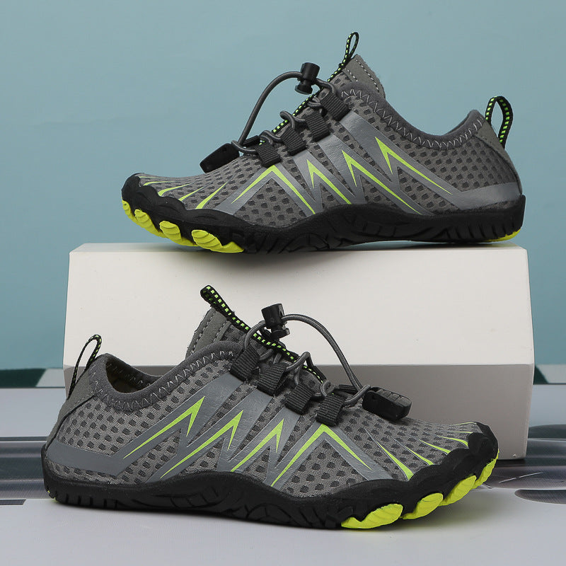 Children's outdoor river tracing shoes barefoot elementary school students diving beach shoes quick-drying water park fitness five-finger shoes