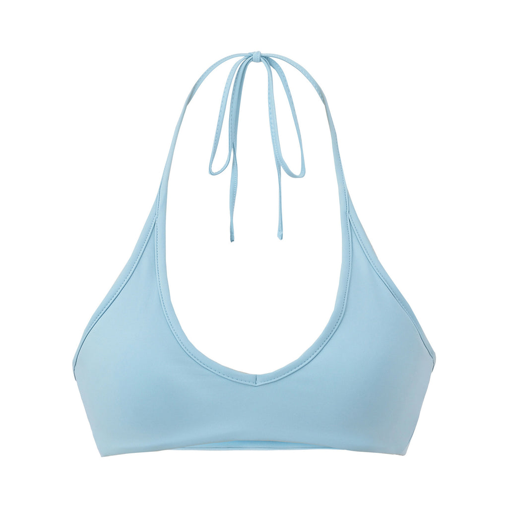 Strap neck bikini vest