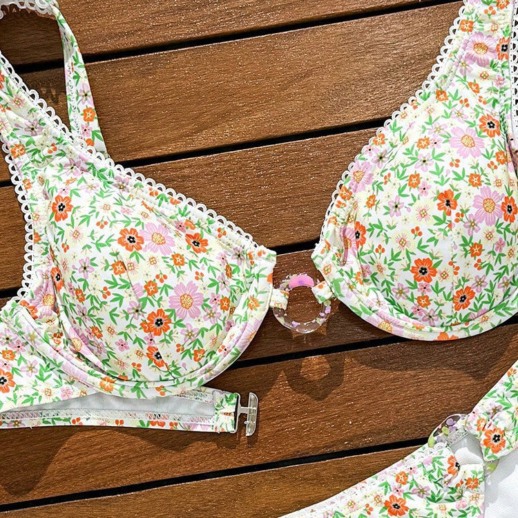 Floral bikini