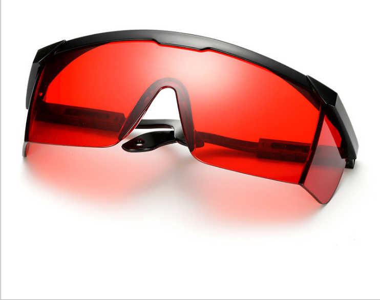 Laser protective glasses, eye protectors, eye pulling glasses, e-ray spot labor protection glasses, color lenses