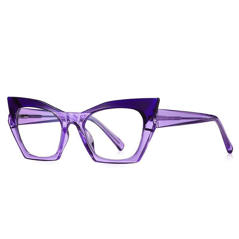 Anti blue light glasses frame flat glasses