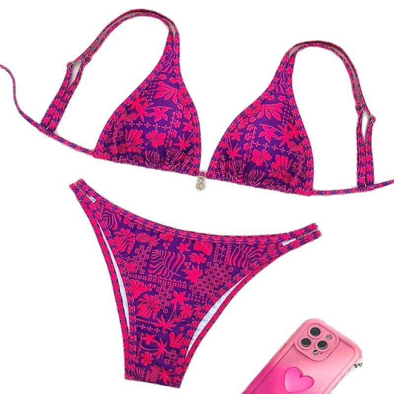 Women's high-end bikini swimwear, sexy beach bikini swimsuit