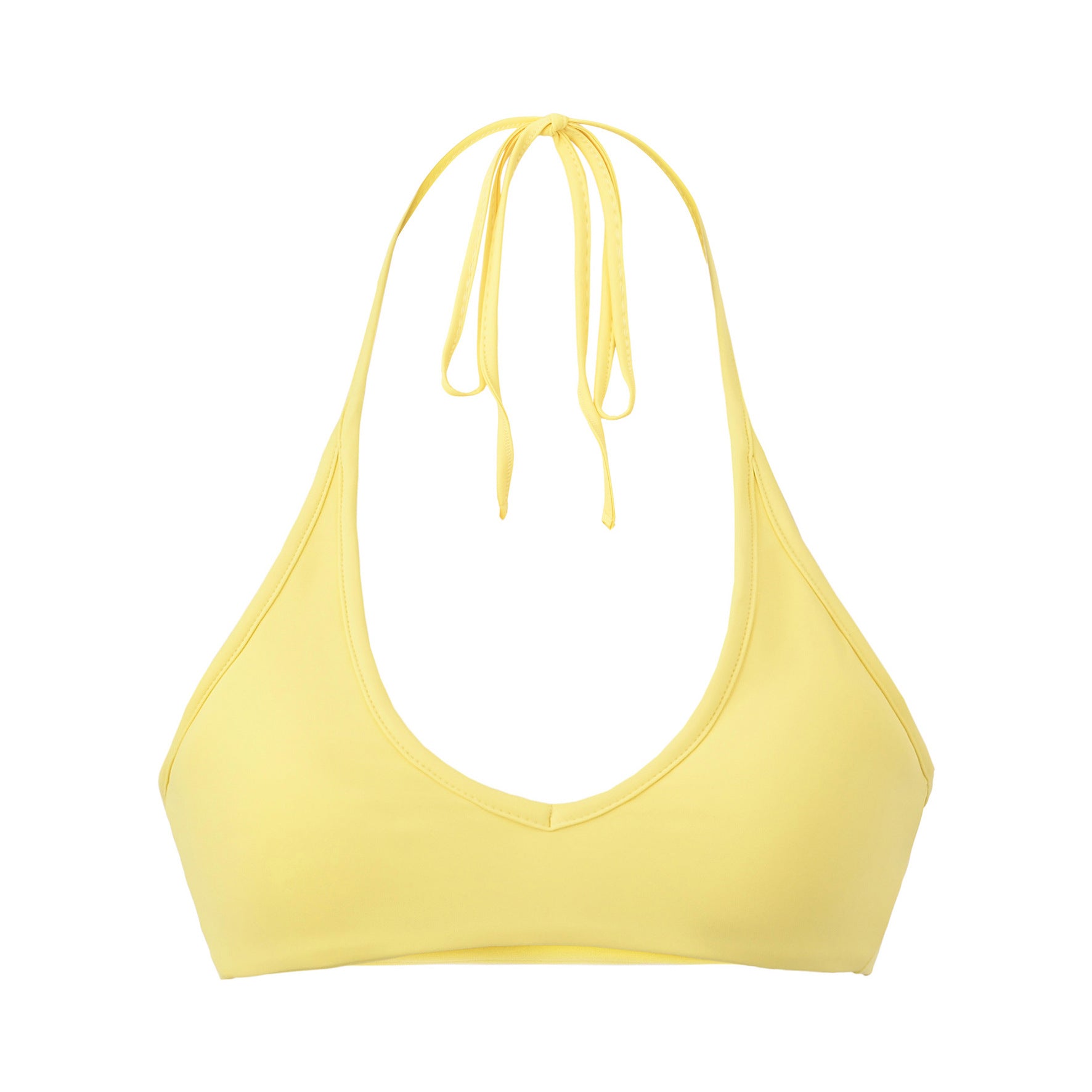 Strap neck bikini vest