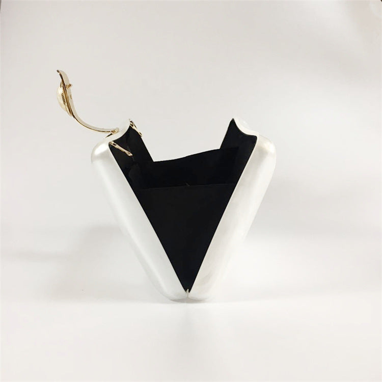 Special Glitter Ink Acrylic Box Evening Clutch Bag Women Designer Purses And Handbags Mini Metal Wedding Party Sac A Main Femme