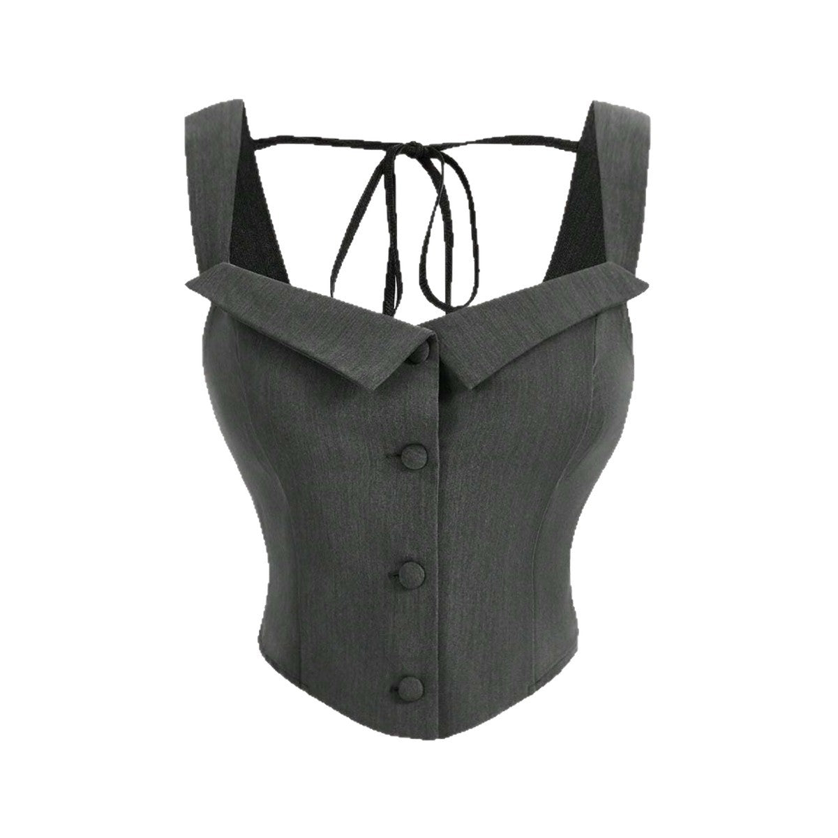 Slim fit sleeveless top