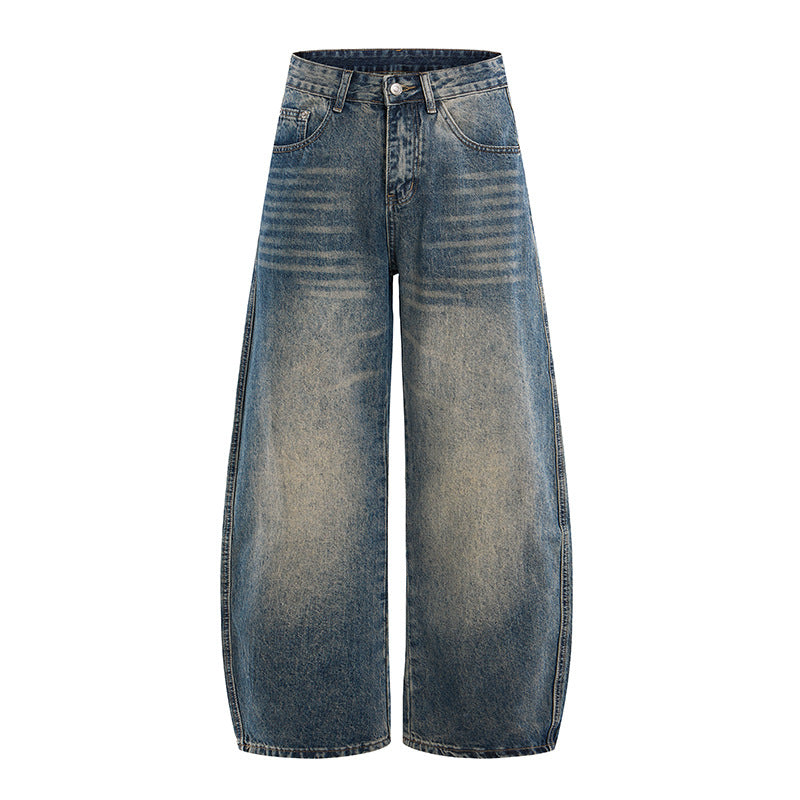 Men's Wear Fashion Straight Leg Denim Pants