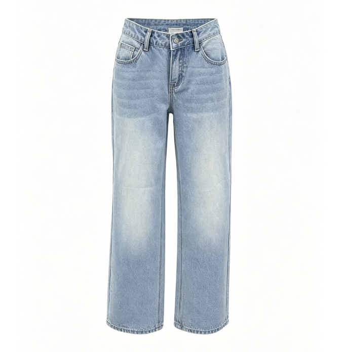 Low waisted women's jeans
