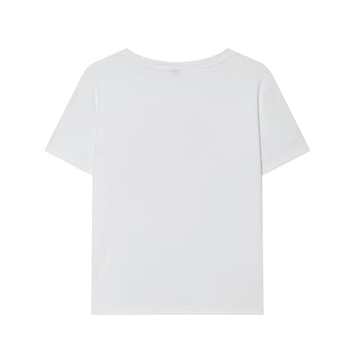 Casual Flower Printed T-shirt