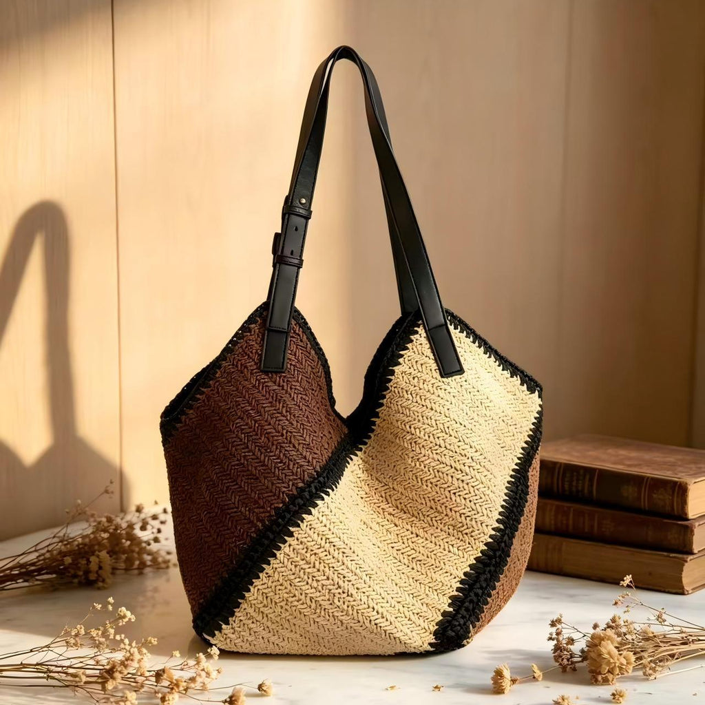 woven single shoulder bag
