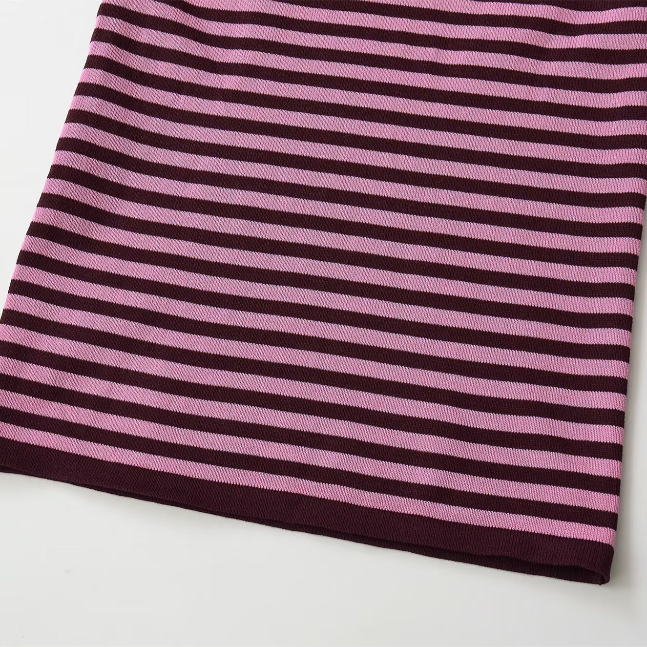 Spicy girl striped knitted camisole top
