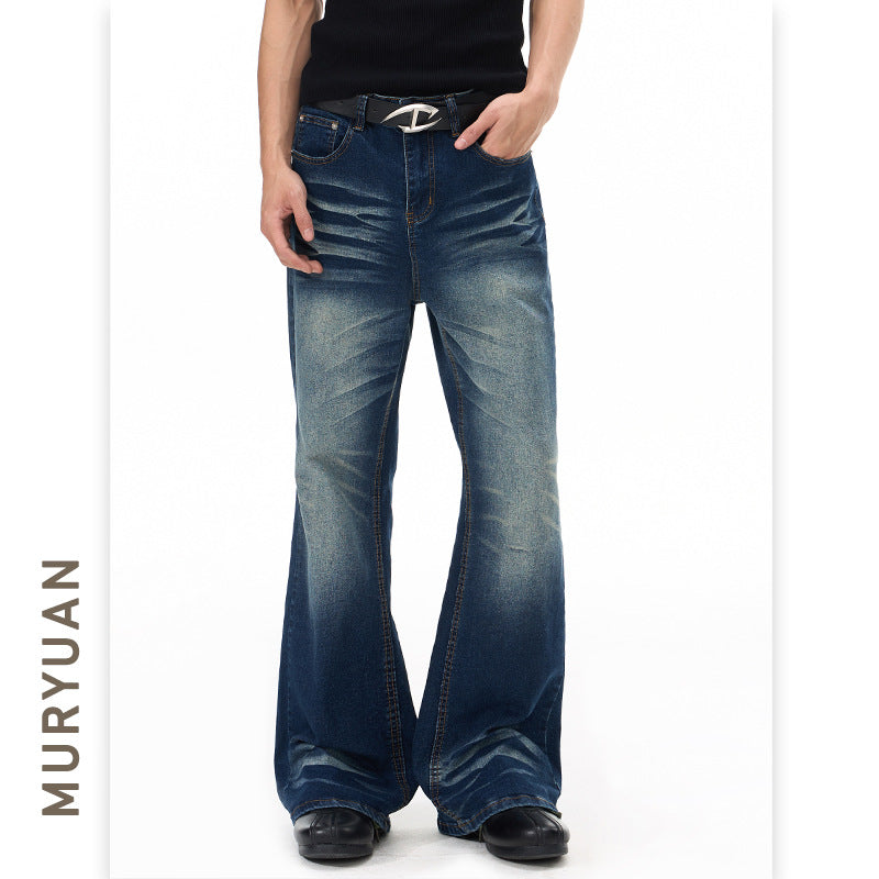 Street Style Slim Fit Stretch Flared Jeans