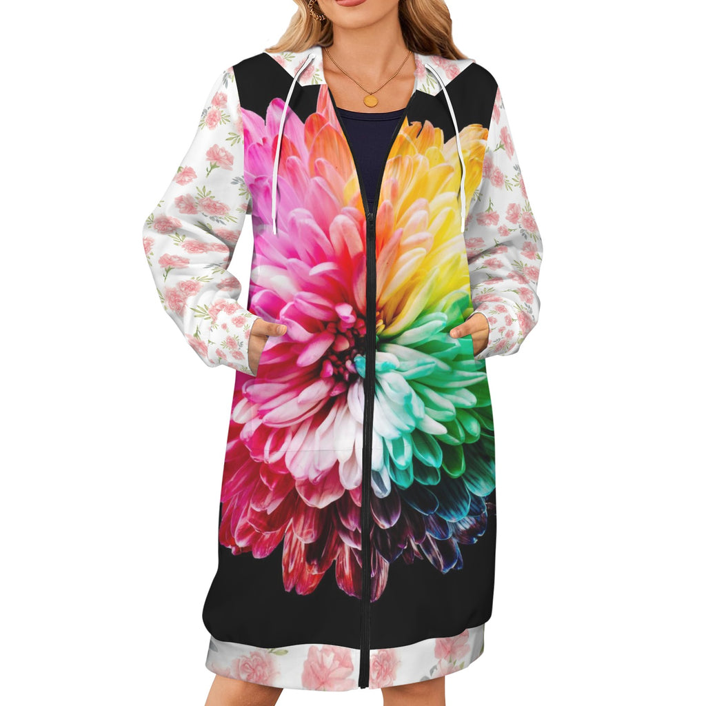 Women's Long Hooded Coat