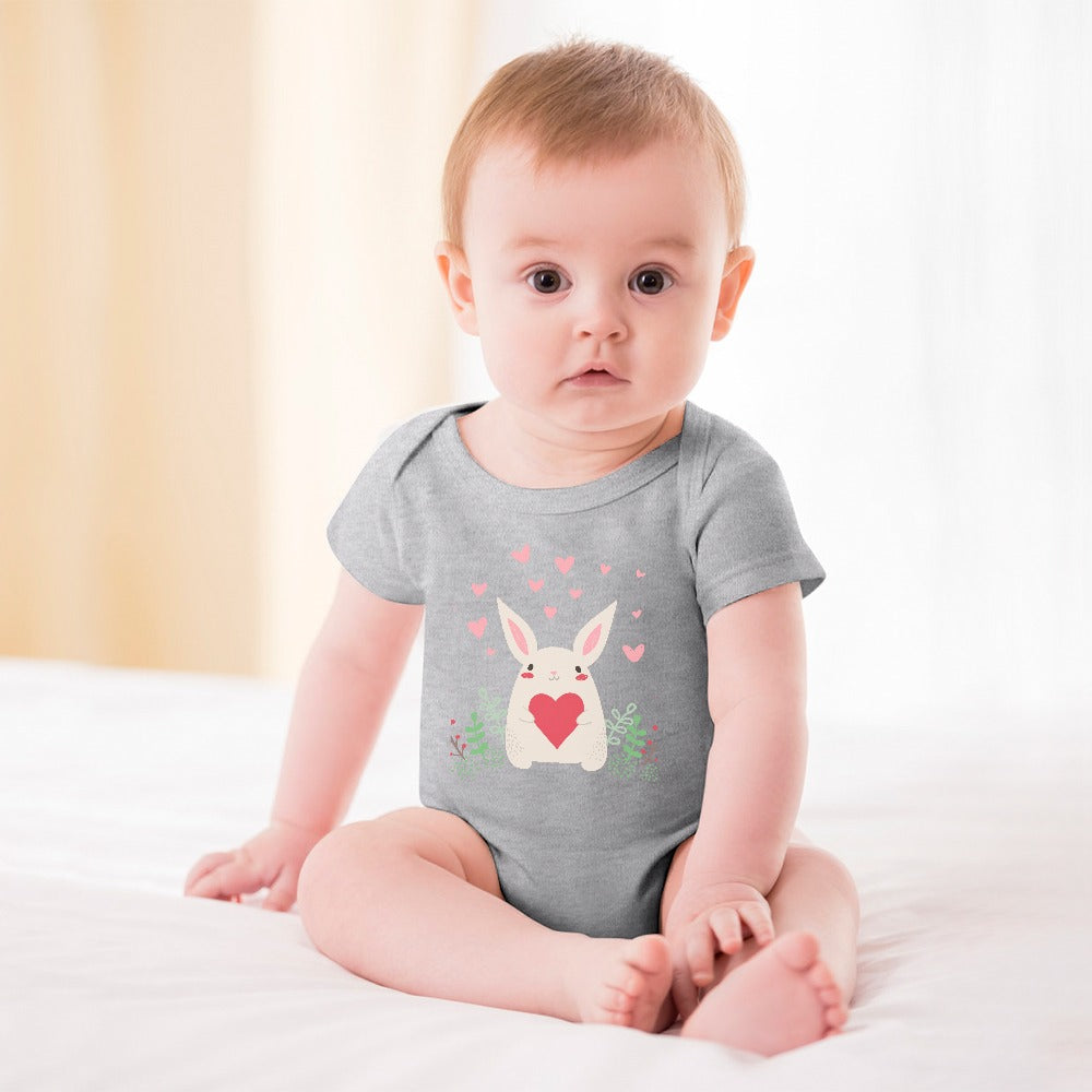 Short -Sleeve Baby's Bodysuit