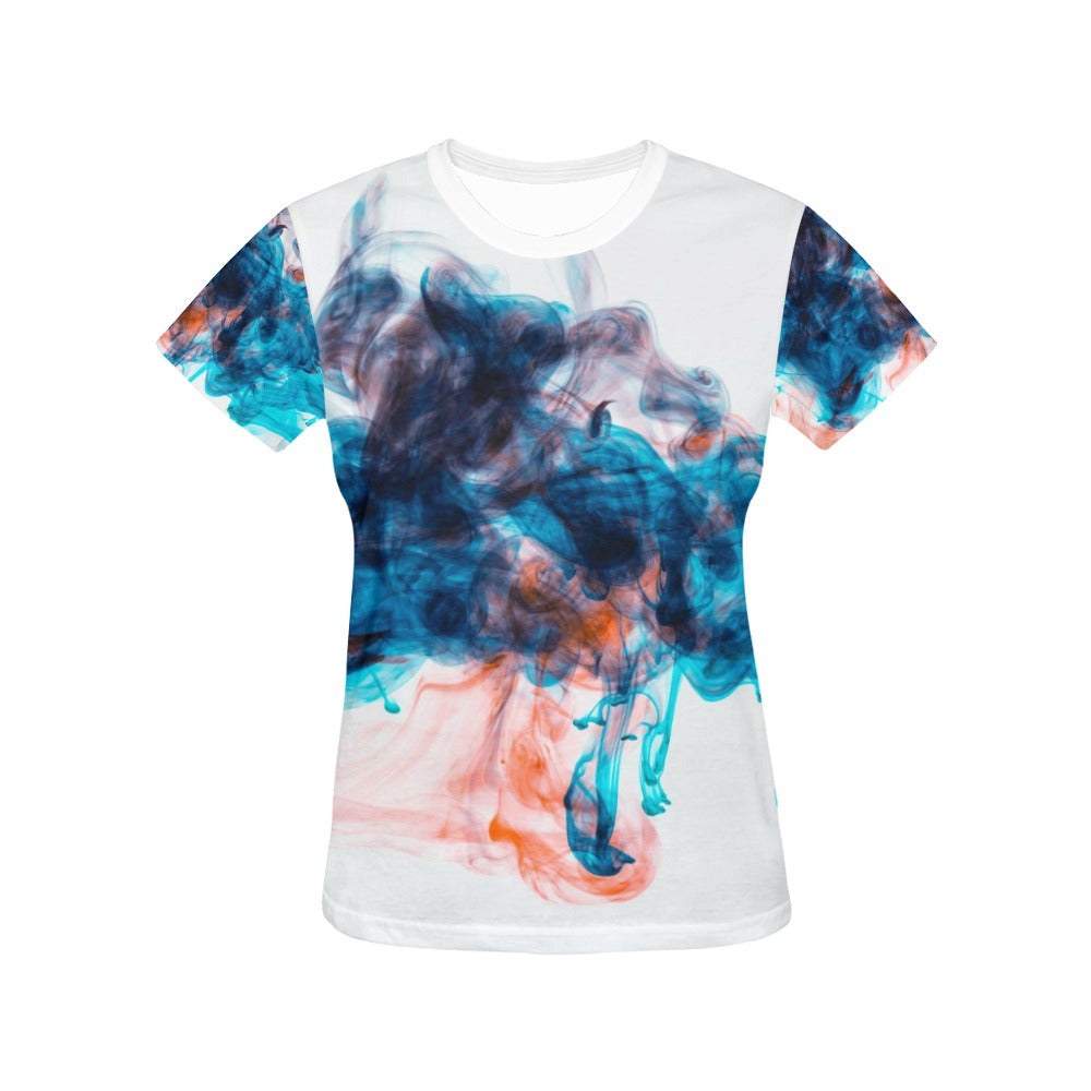 Women's All Over Print T-shirt (USA Size) (T40)