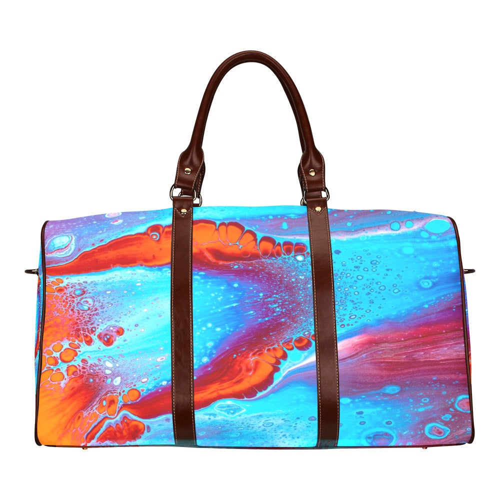Travel Bag Brown (Small) (Model 1639)