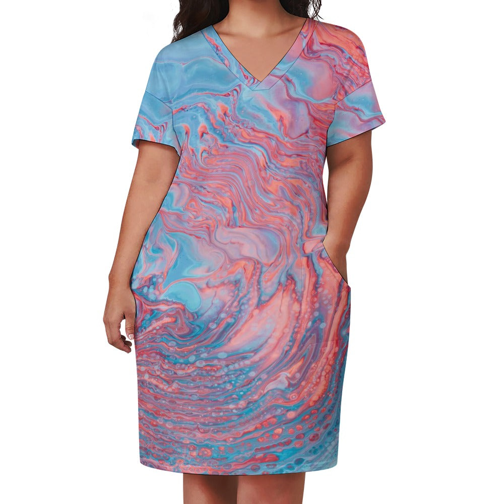 Loose pocket dress