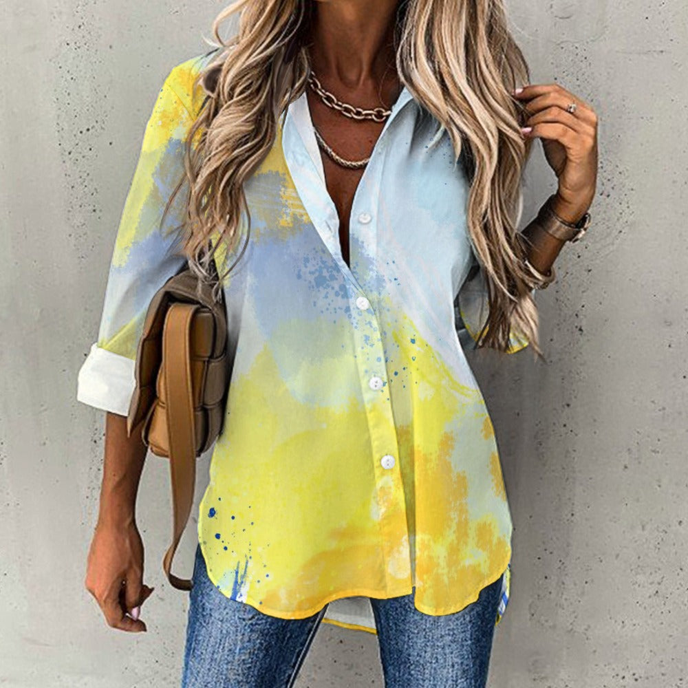 Irregular hem shirt